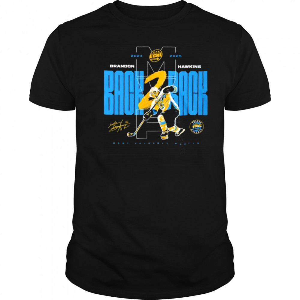 Toledo Walleye Brandon Hawkins MVP shirt