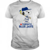 Toronto Blue Jays Snoopy Baseball funny cartoon shirt