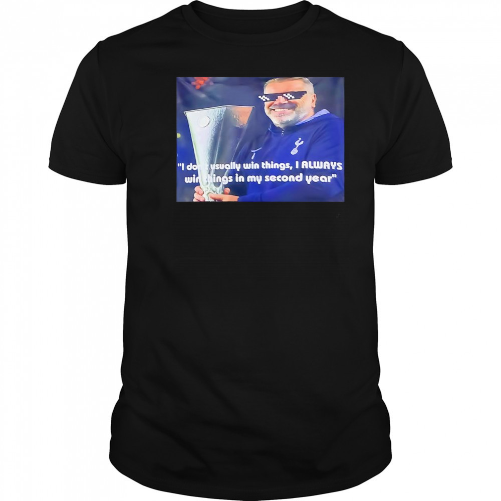 Tottenham win the Europa League coach shirt