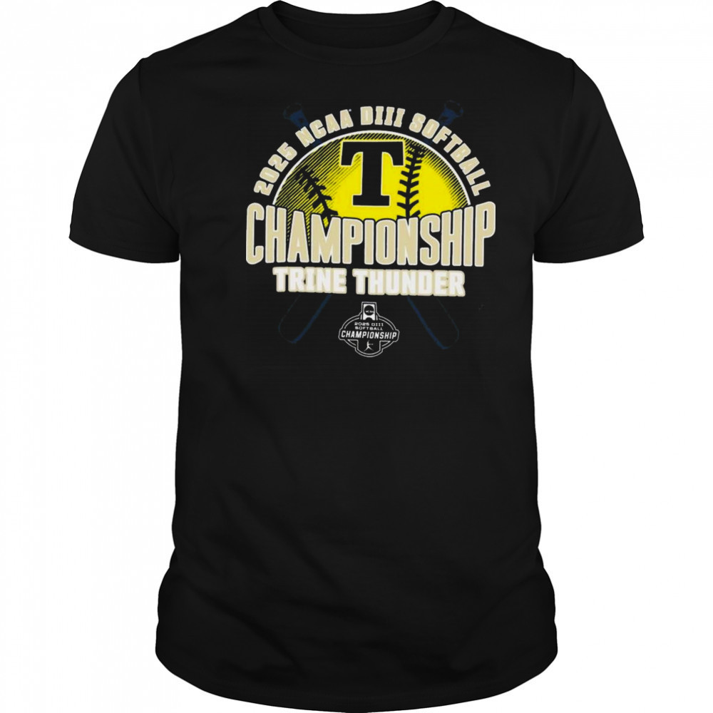 Trine Thunder 2025 NCAA DIII Softball Championship T-Shirt