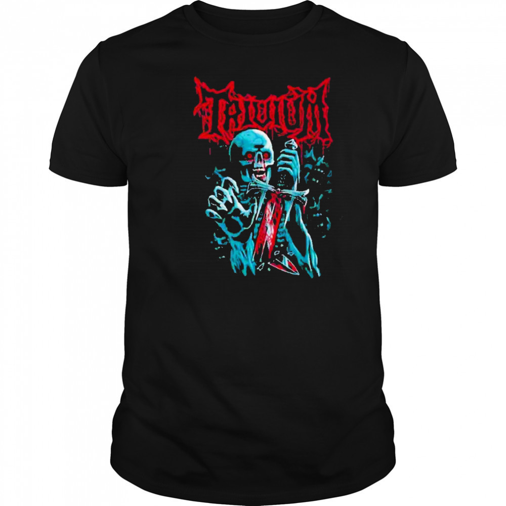 Trivium Skeleton Emblem Merchandise Fan Gifts 2025 shirt