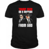 Trump 2028 on a mission from God Elon Musk and Trump shirt