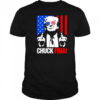 Trump middle fingers Chuck Fina shirt