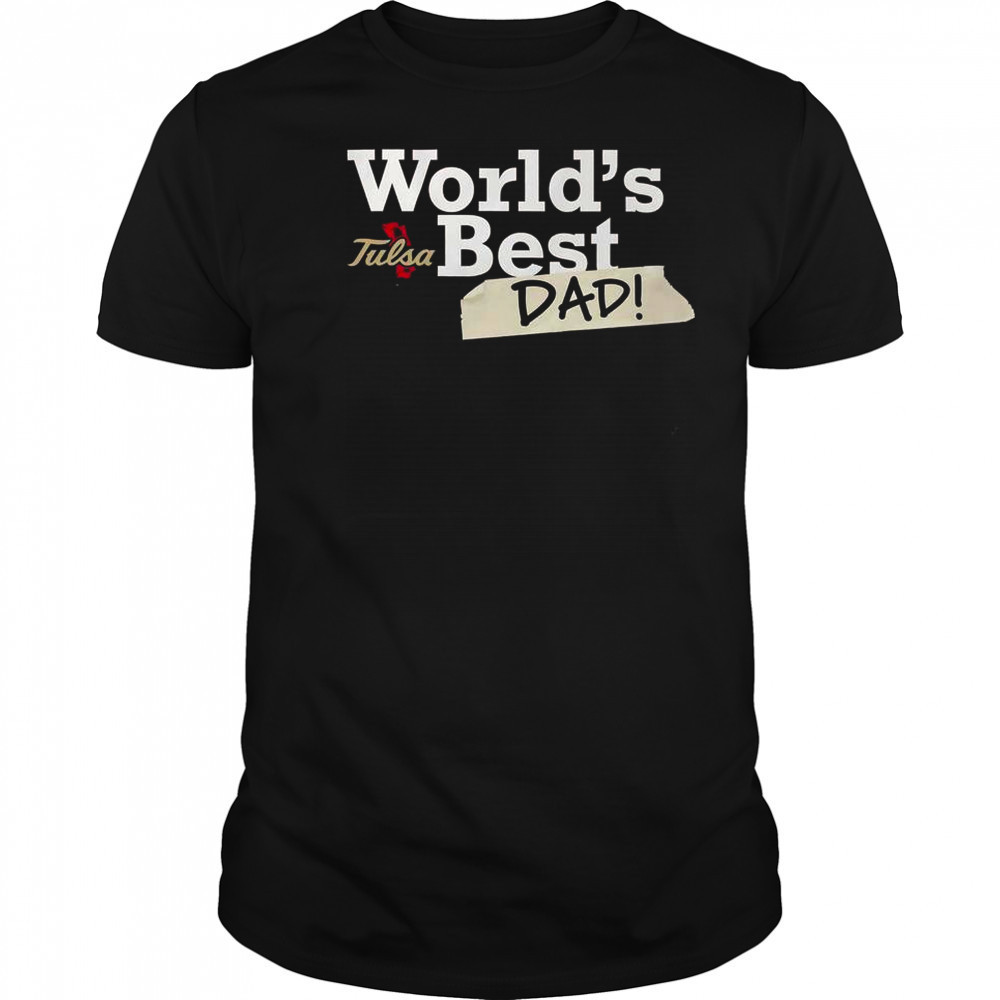 Tulsa Golden Hurricane World’s Best Dad T-Shirt