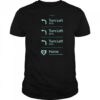 Turn Left Go Home You Have Arrived Safely Rotowear T-Shirt