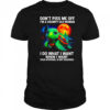 Turtle don’t piss me off I’m a grumpy old woman I do what I want shirt