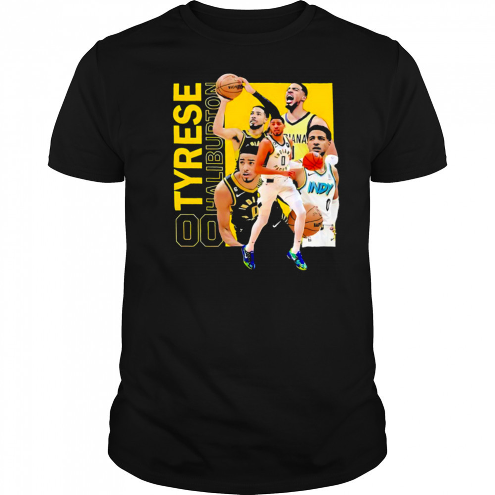 Tyrese Haliburton Indiana Pacers Game Day Playoffs 2025 signature shirt