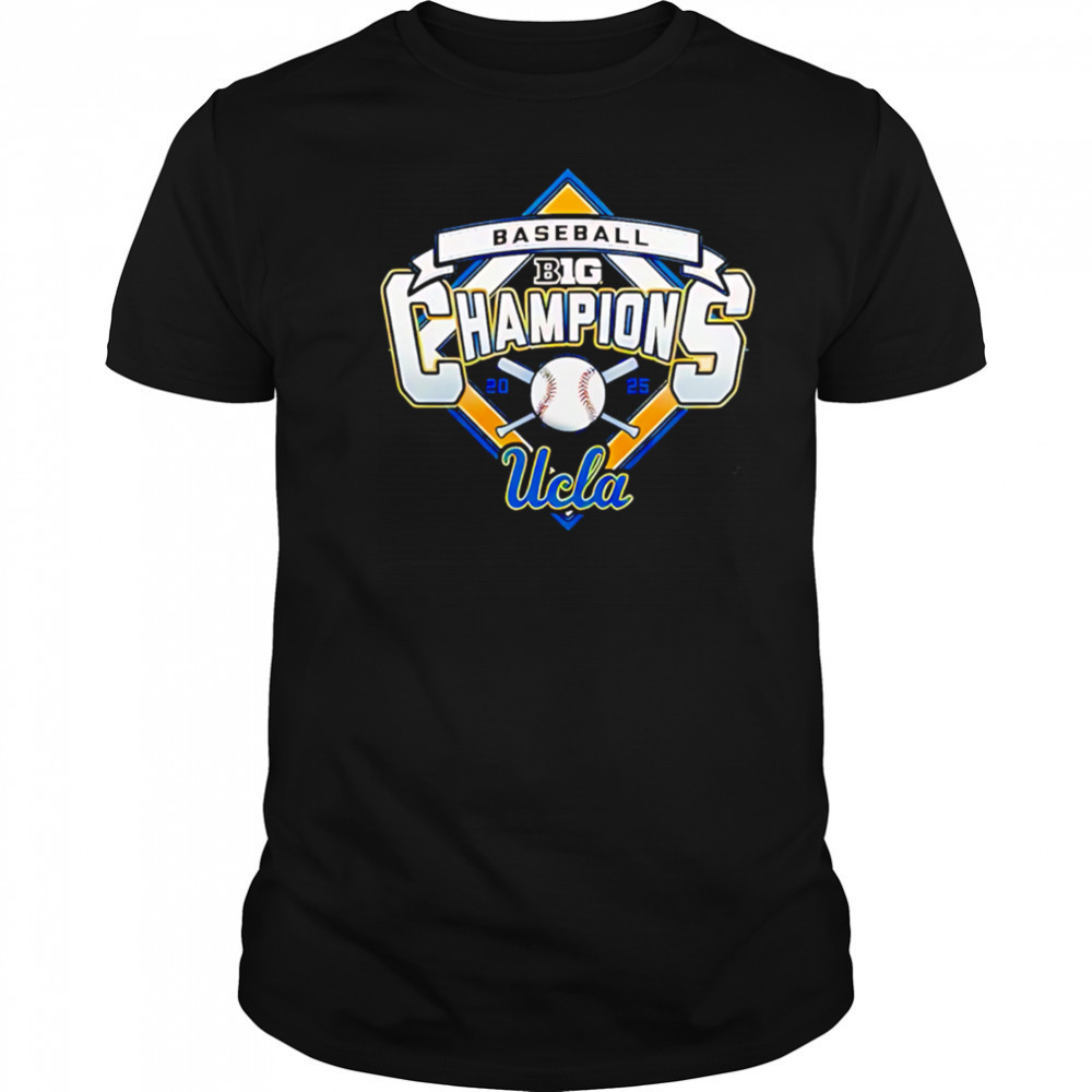 UCLA Bruins Baseball Big Ten Regular Season Champions 2025 shirt