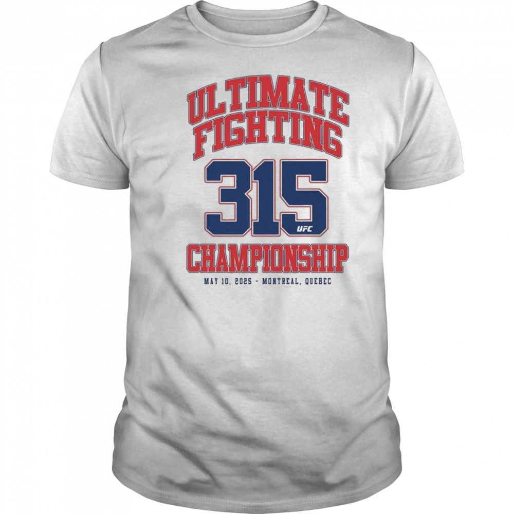 UFC 315 Varsity Shirt