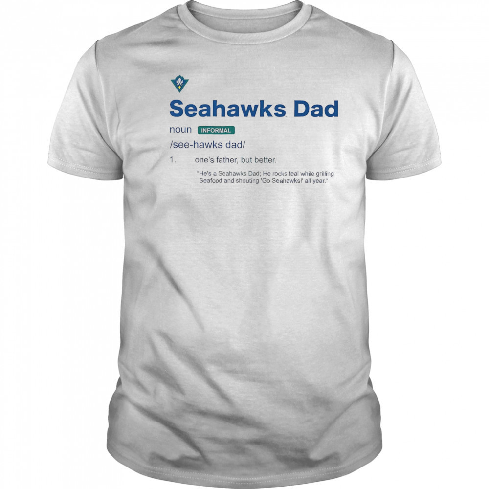 UNC Wilmington Seahawks Dad Definition shirt