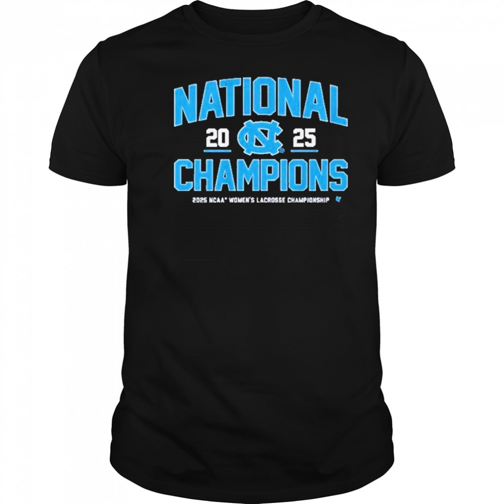 UNC Women’s Lacrosse 2025 National Champions Shirt