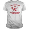 Undiagnosed But Something Ain’t Right Raccoon Riding Chicken T Shirt