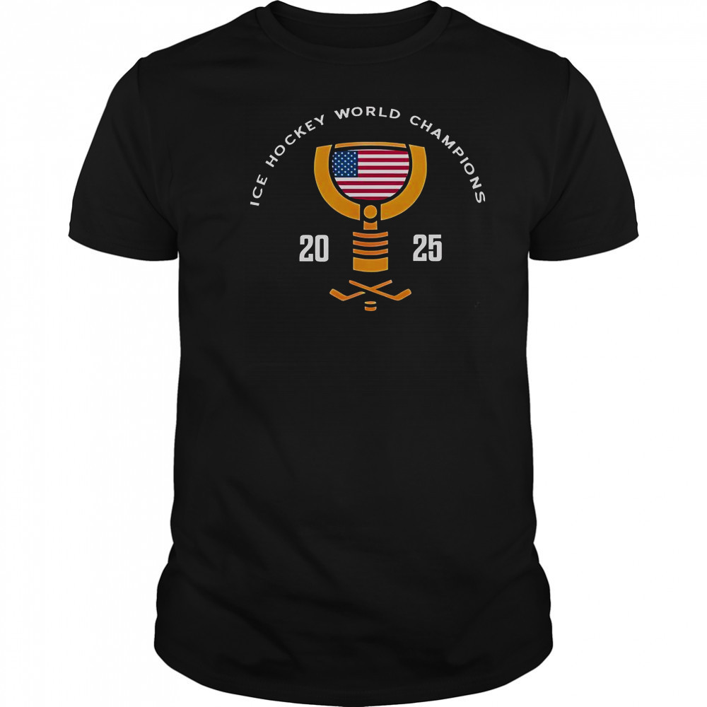 USA Hockey Ice Hockey World Champions 2025 T-Shirt