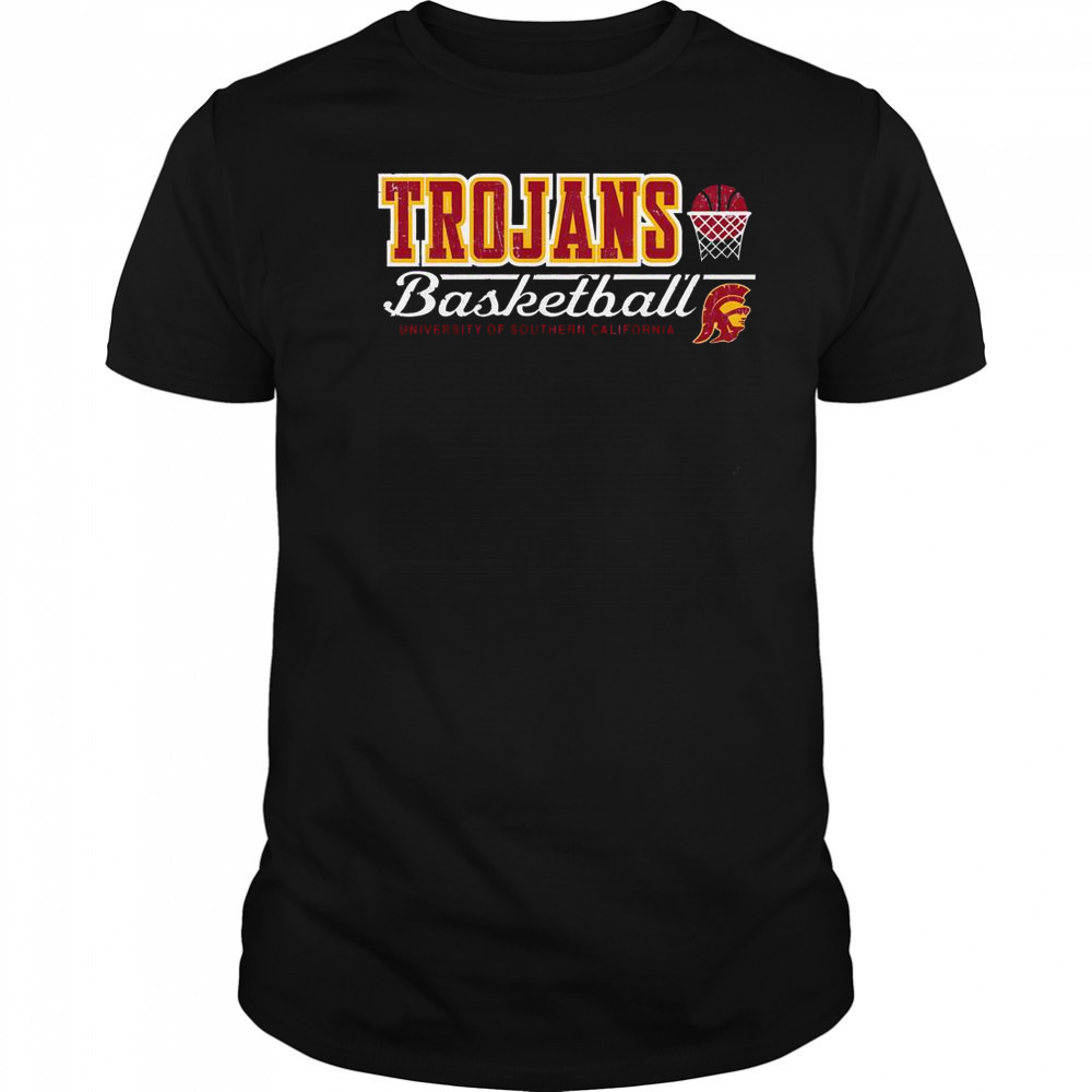 USC Trojans Vintage Basketball T-Shirt