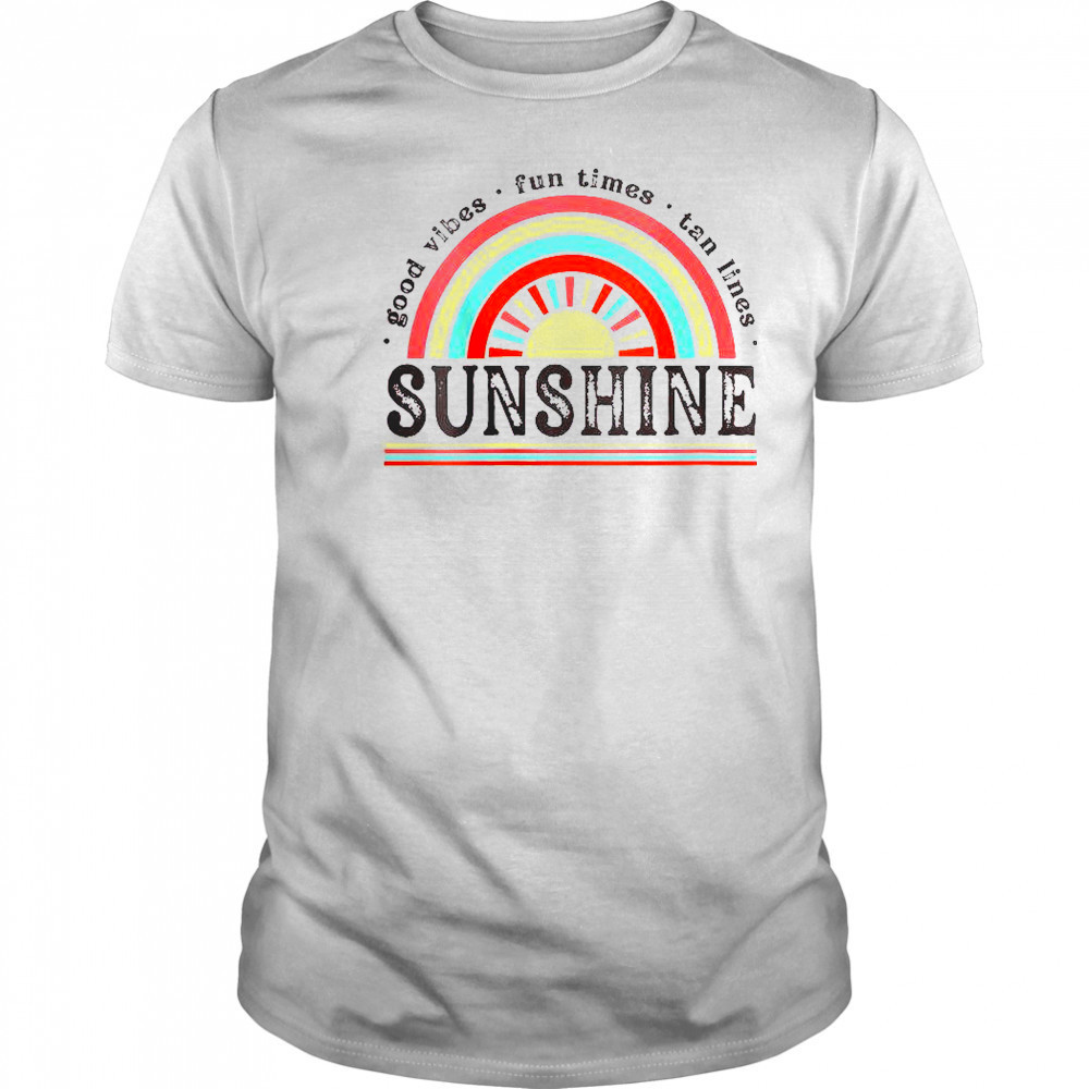 Vibe Fun Times Tan Lines Sunshine T-Shirt