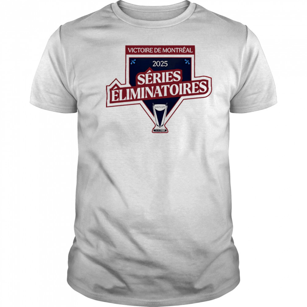 Victoire de Montreal 2025 Séries Eliminatoires Special shirt