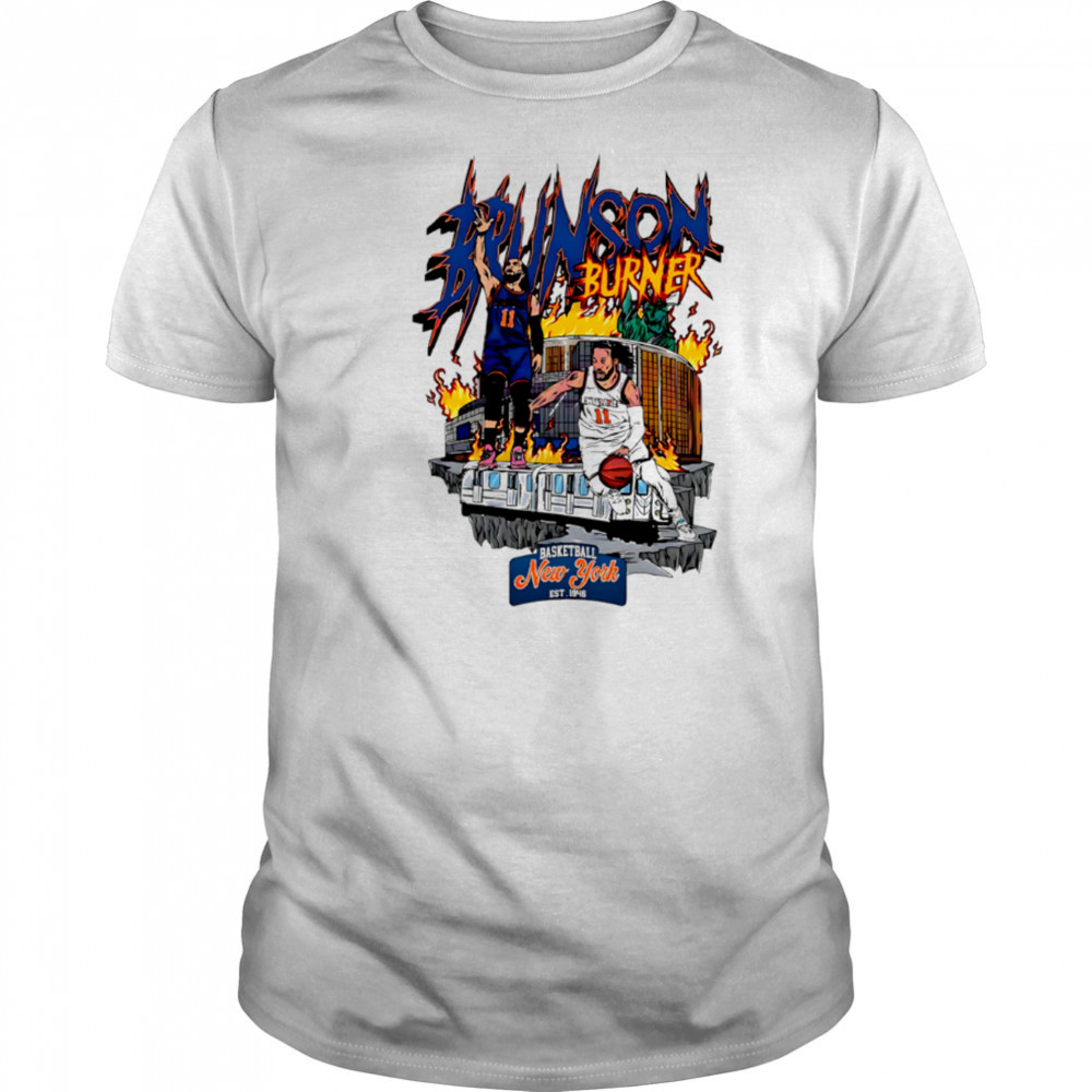 Vintage 90s Jalen Brunson New York Basketball shirt
