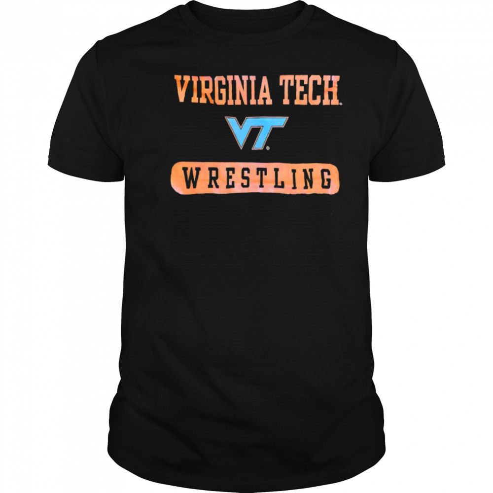 Virginia Tech Wrestling logo shirt