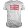 Vote Save America Letterman T-Shirt