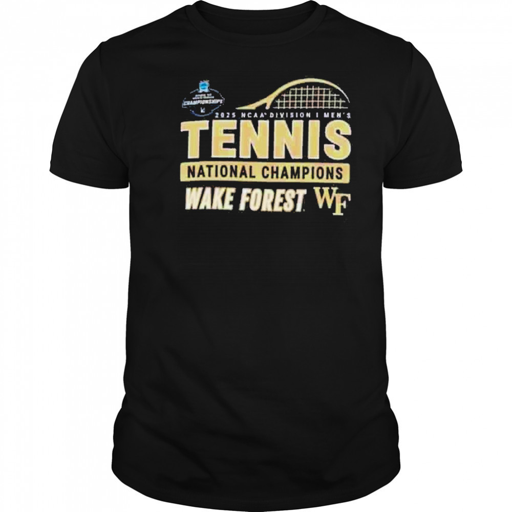 Wake Forest Demon Deacons 2025 NCAA Men’s Tennis National Champions shirt