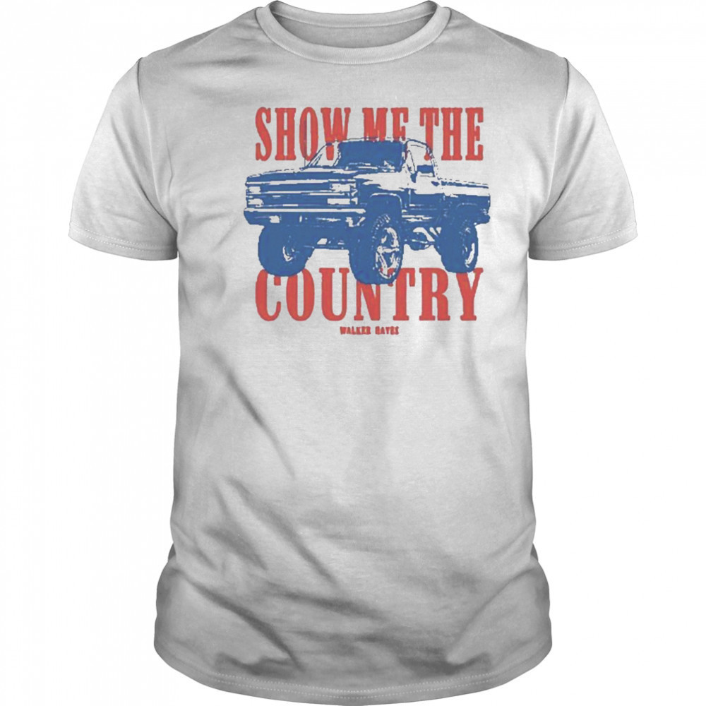Walker Hayes Show Me The Country Tour 2025 T-Shirt