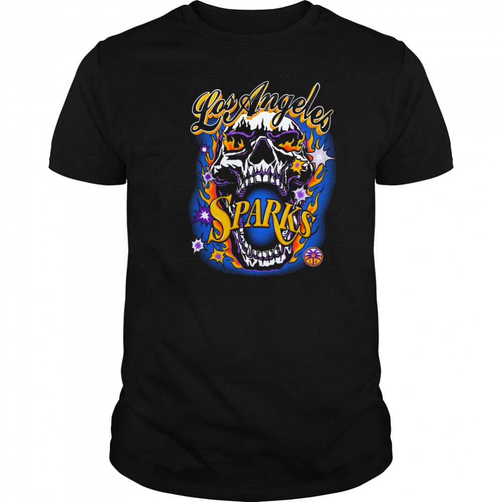 Warren Lotas Los Angeles Sparks Skull Shirt