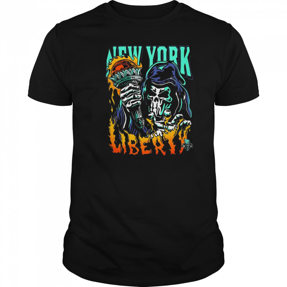 Warren Lotas New York Liberty Torch Shirt