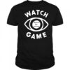 Watch the Game baseball shirt