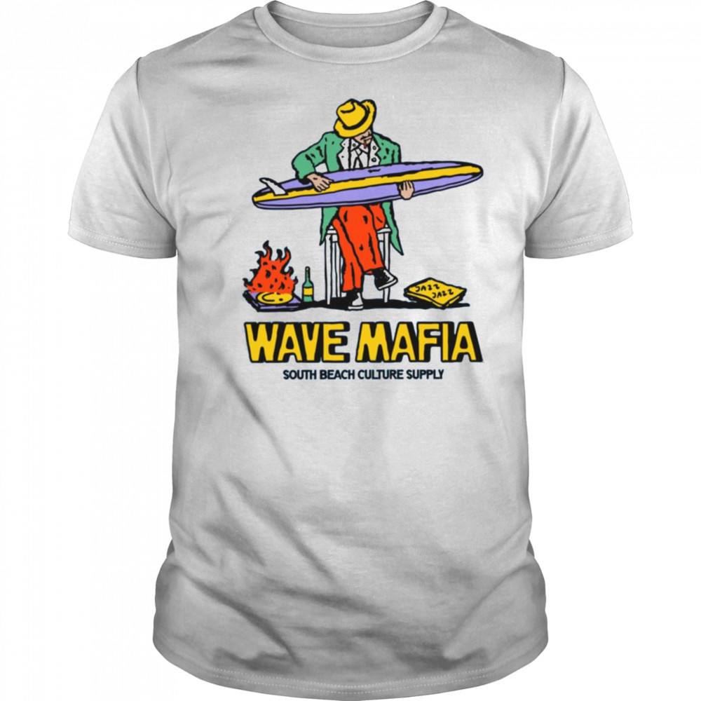 Wave Mafia South Beach Culture Supply T Shirt