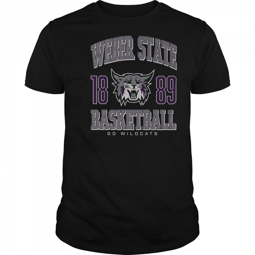 Weber State Wildcats Basketball 1889 T-Shirt