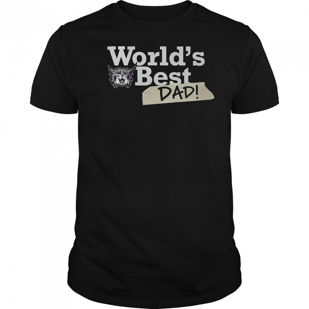 Weber State Wildcats World’s Best Dad T-Shirt