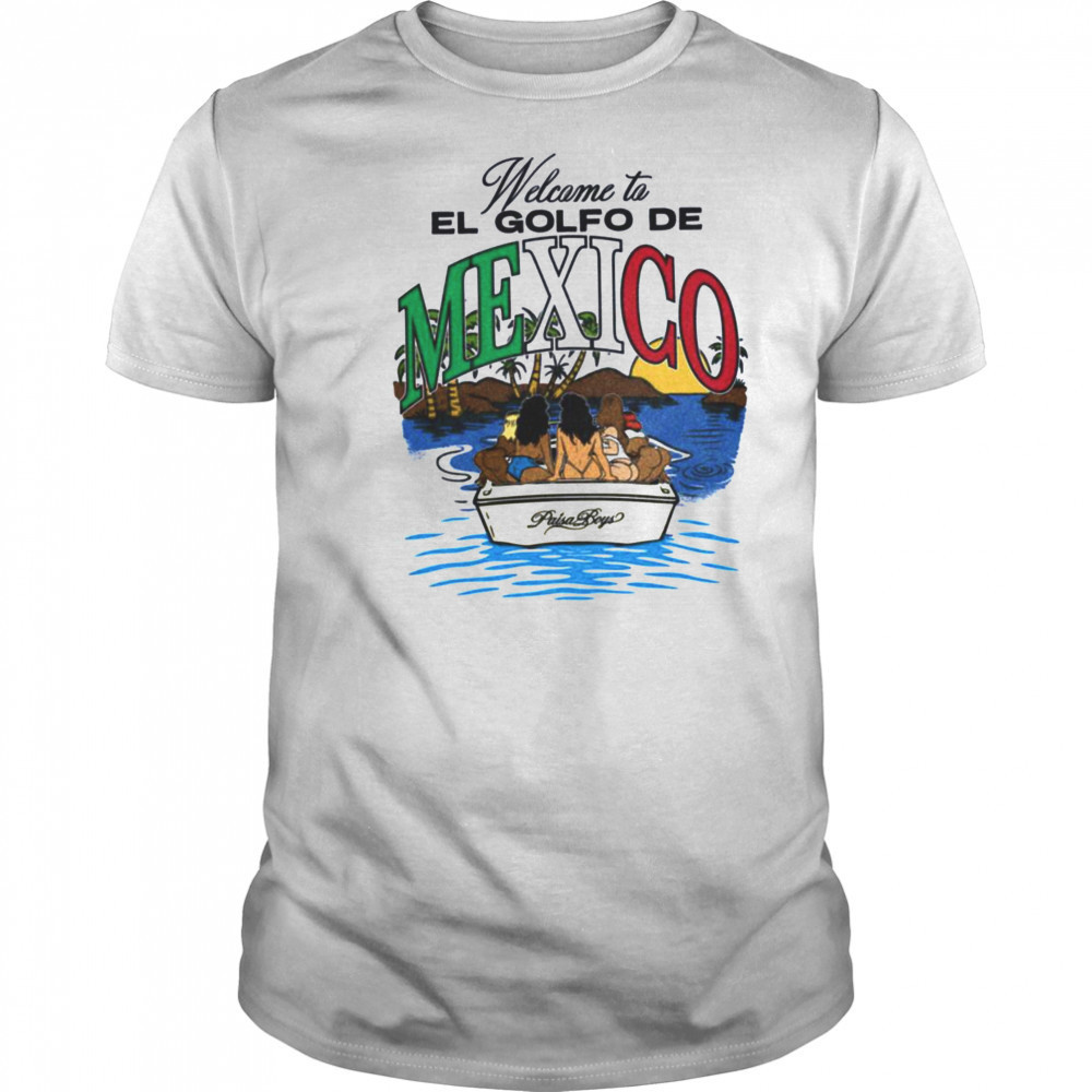 Welcome to El Golfo De Mexico Paisa Boys T Shirt