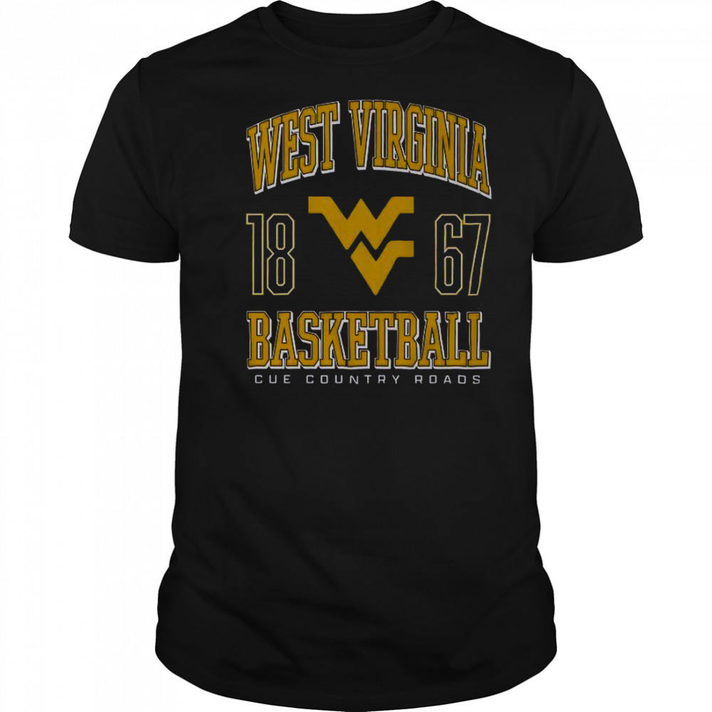 West Virginia Mountaineers Basketball 1867 T-Shirt