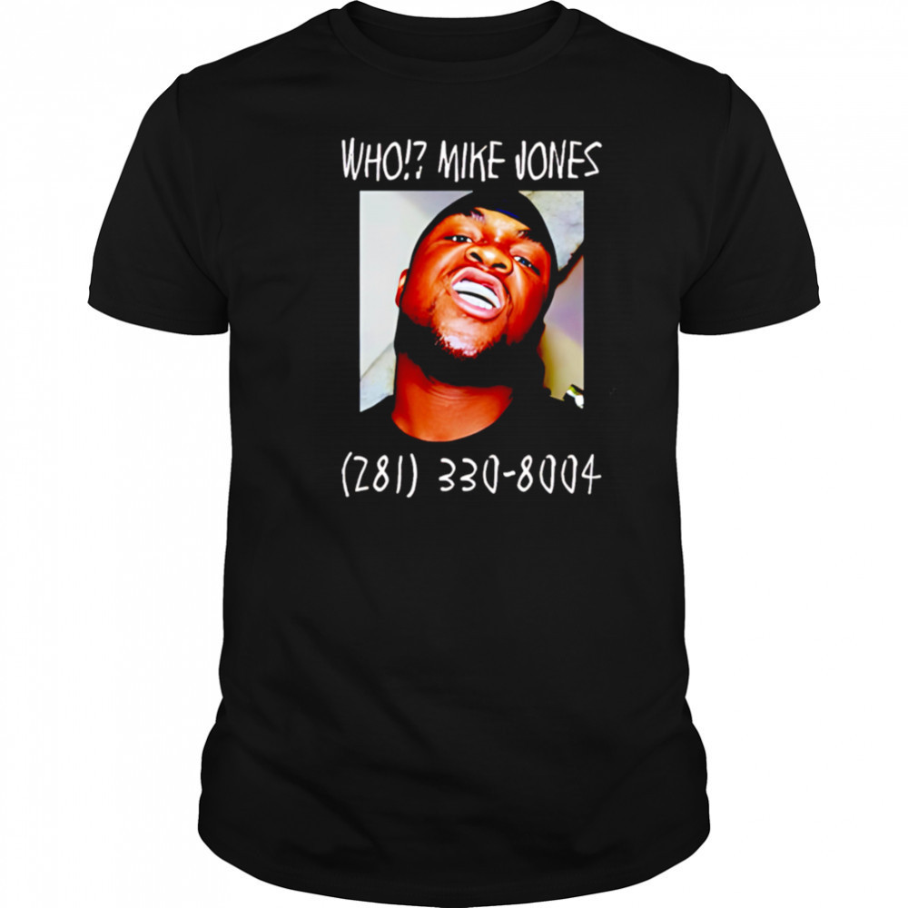 Who Mike Jones 2813308004 shirt