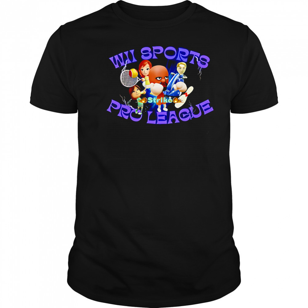 Wii Sports Strike Pro League shirt