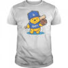 Winnie The Pooh LA Dodgers Pooh Dodgers Baseball T-Shirt