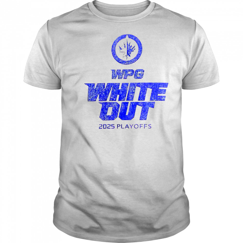 Winnipeg Jets 2025 Playoffs WPG White Out T-Shirt