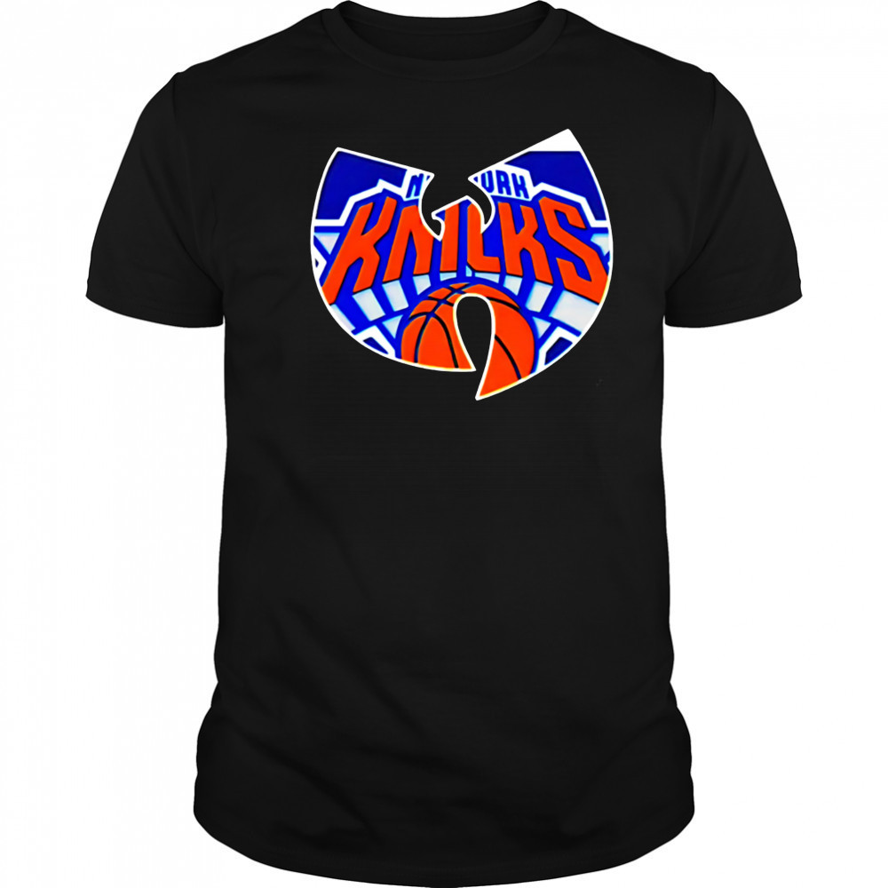 Wu Tang New York Knicks Basketball logo shirt