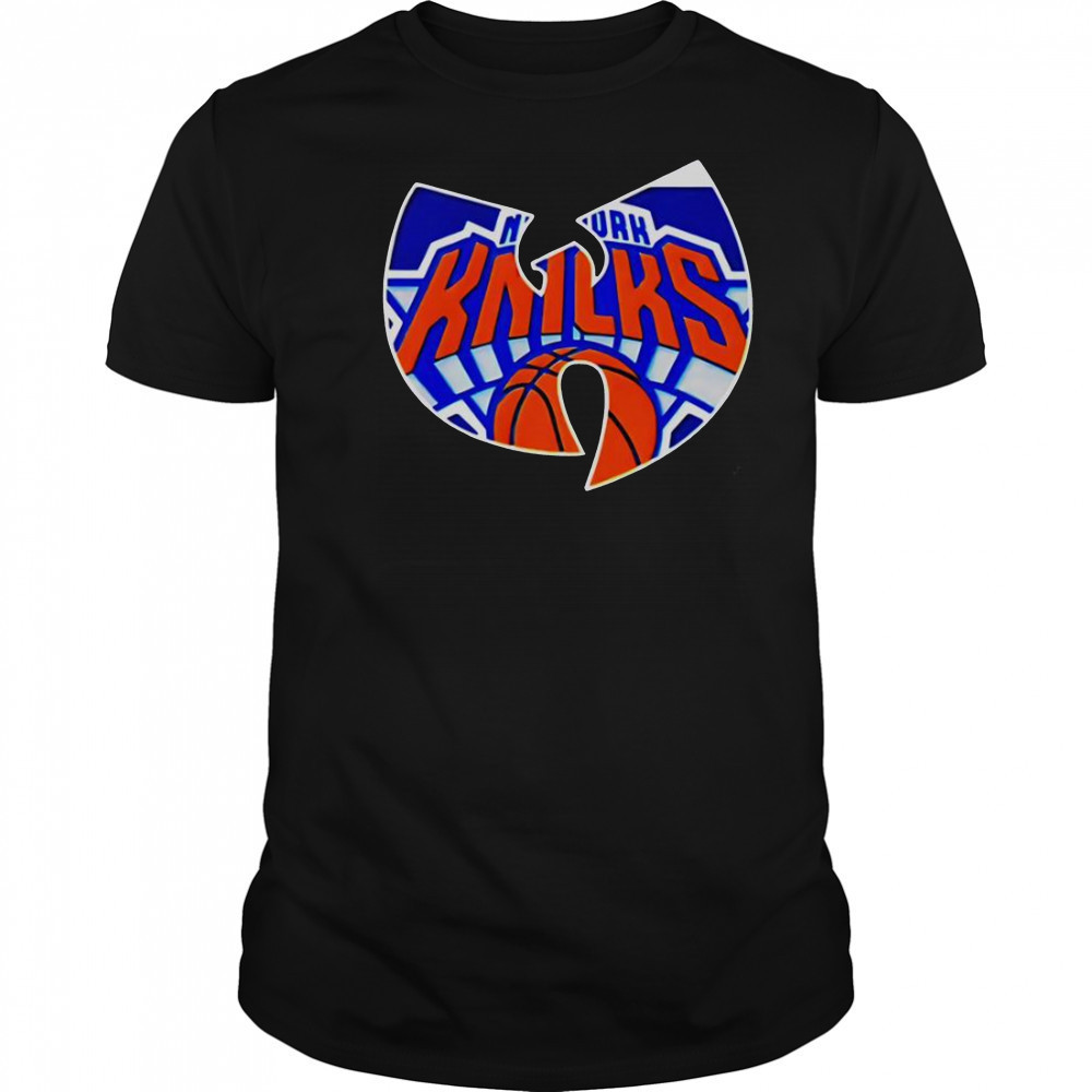 Wu Tang New York Knicks Basketball Logo T-Shirt