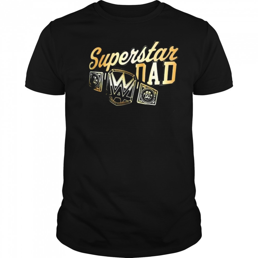 WWE Father’s Day 2025 Superstar Dad t-shirt
