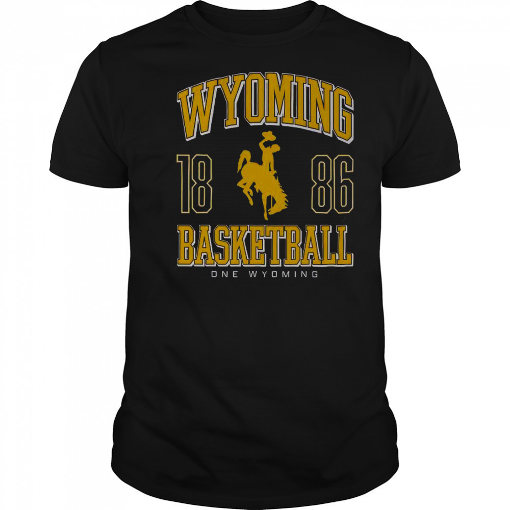 Wyoming Cowboys Basketball 1886 T-Shirt