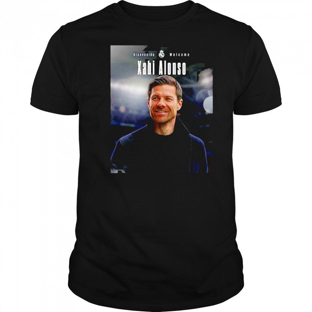Xabi Alonso Welcome To Real Madrid As New Head Coach shirt