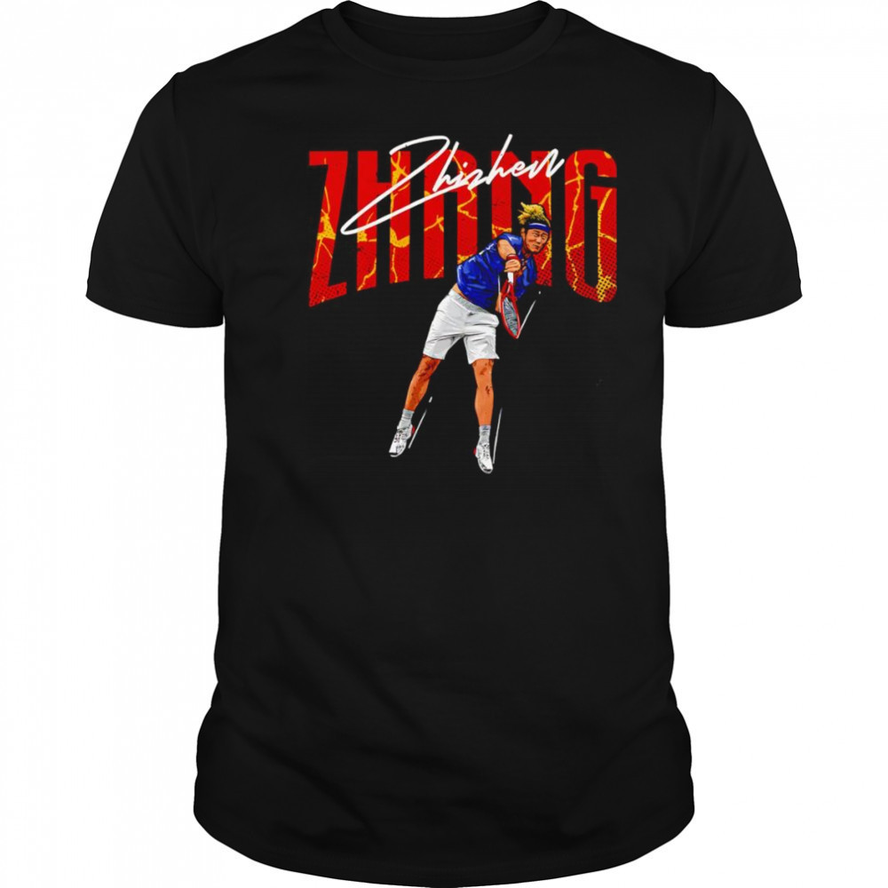 Zhizhen Zhang tennis player name shirt
