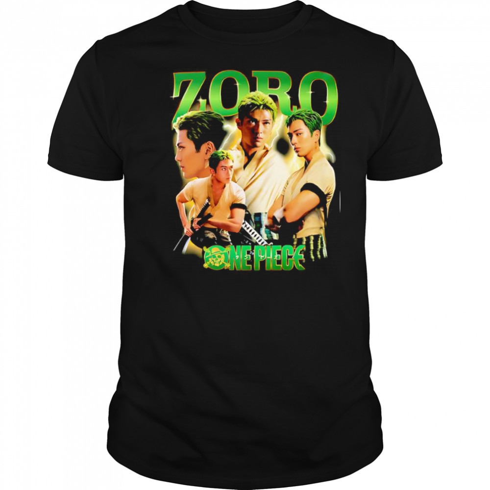 Zoro One Piece live action graphic shirt