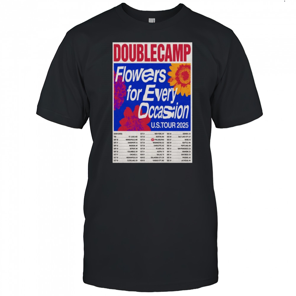 2025 Doublecamp Limited Poster Tour Sept Shirt
