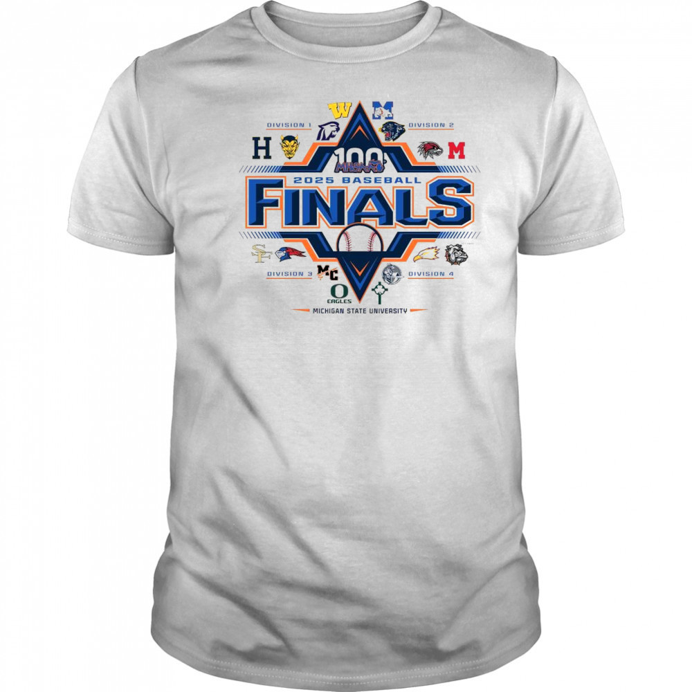 2025 MHSAA Baseball Championships Michigan State University Shirt