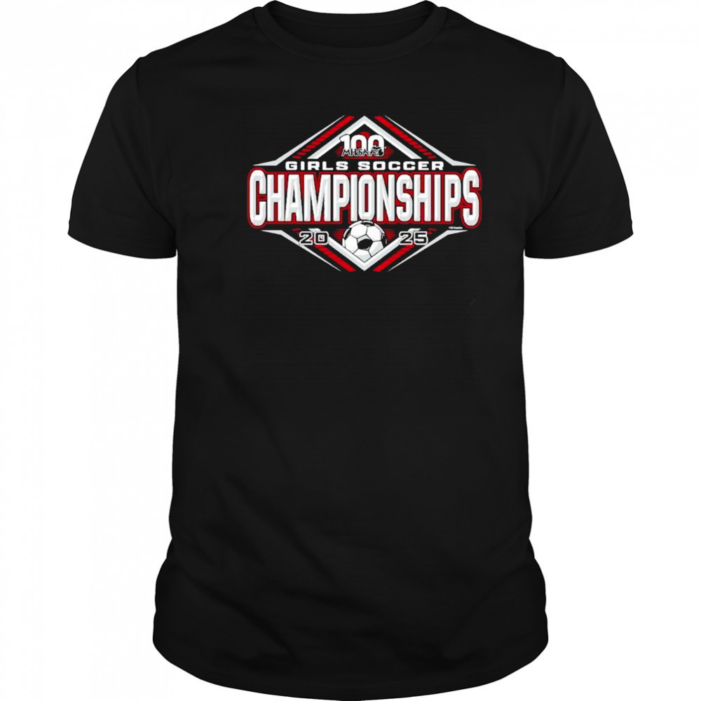 2025 MHSAA Girls Soccer Championships logo shirt