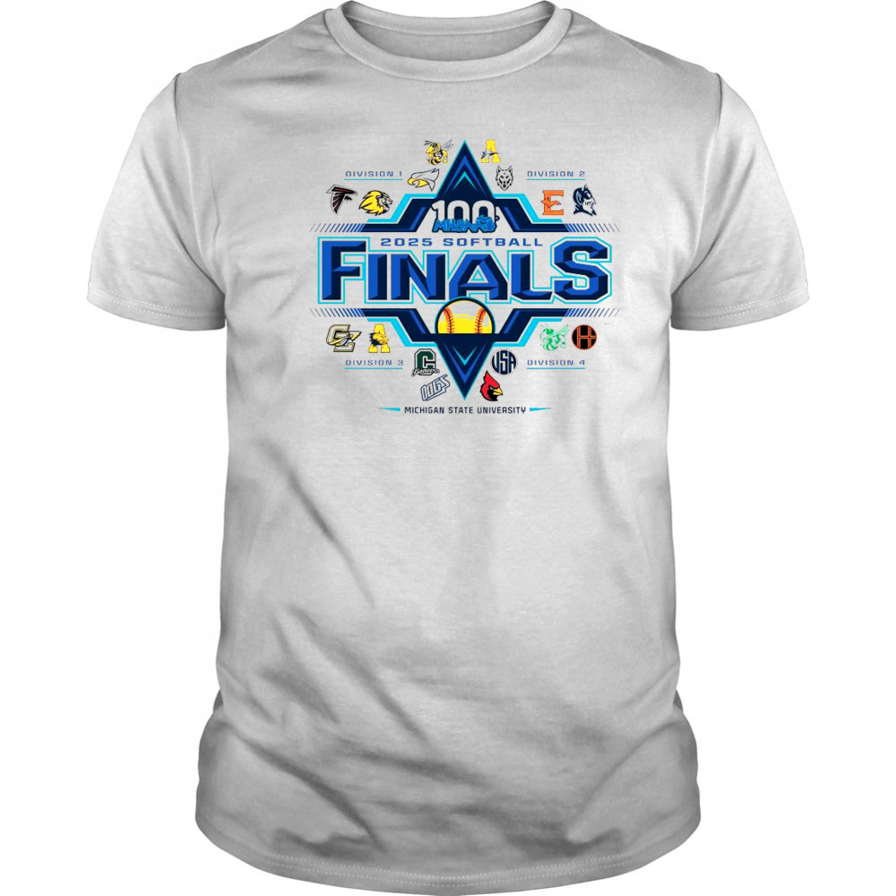 2025 MHSAA Softball Championships Michigan State University Shirt