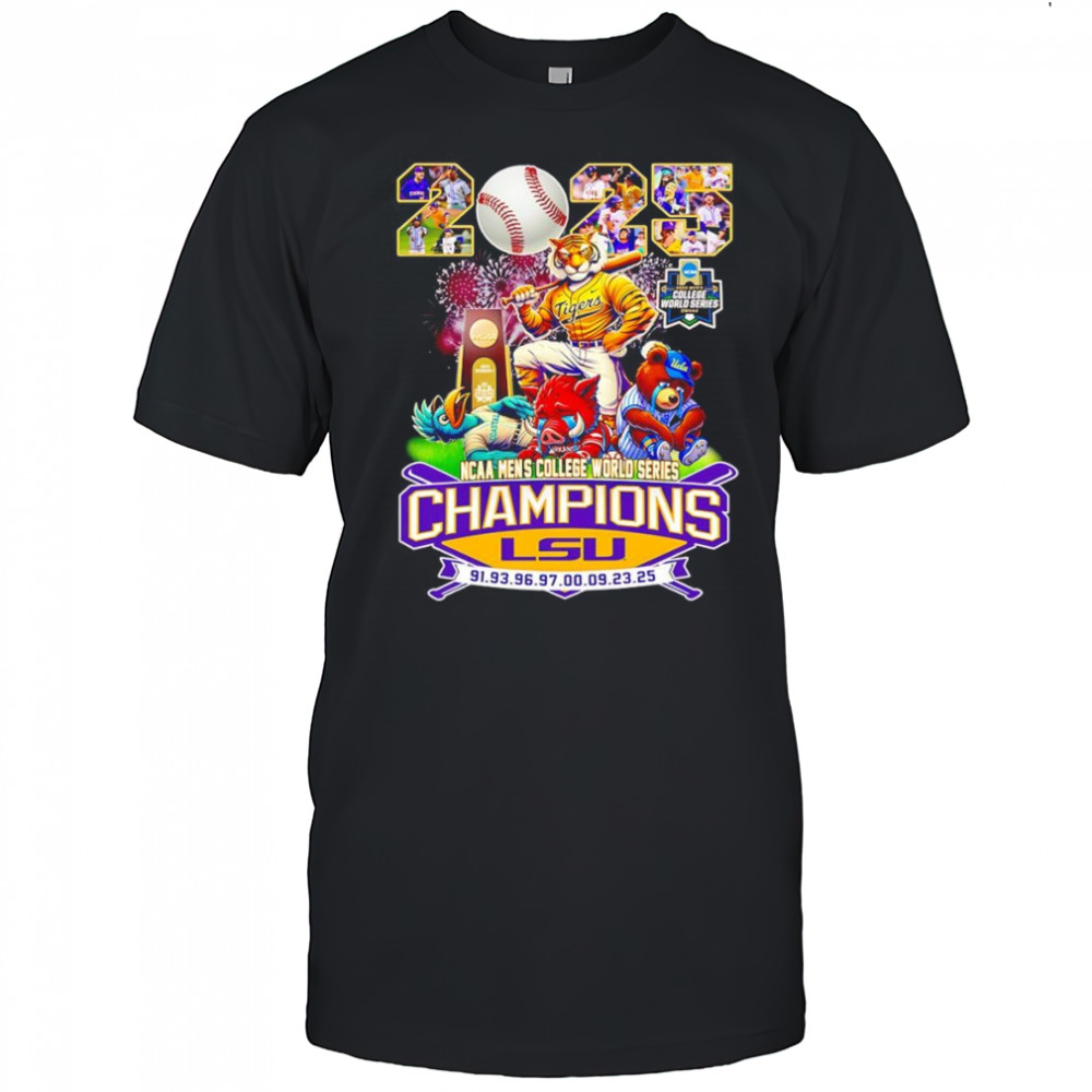 2025 NCAA Men’s College World Series Champions LSU shirt