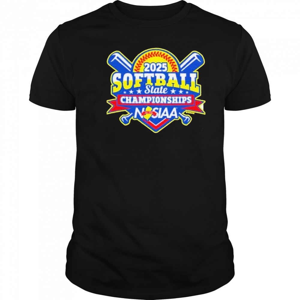 2025 NJSIAA Softball State Championships logo shirt